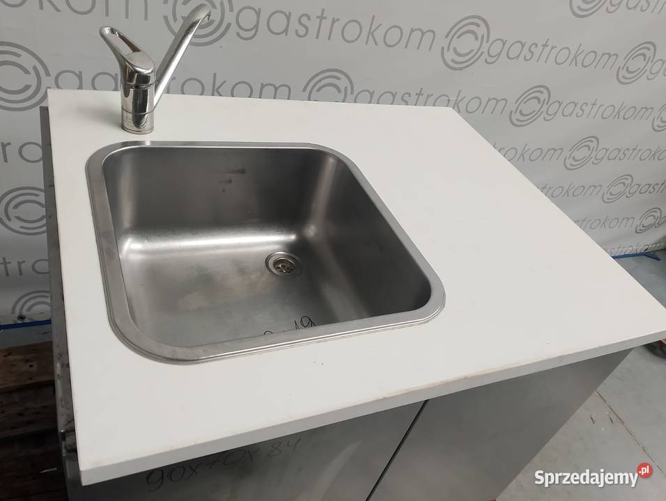 Stół ze zlewem drzwi otwierane 90x70 Wrocław