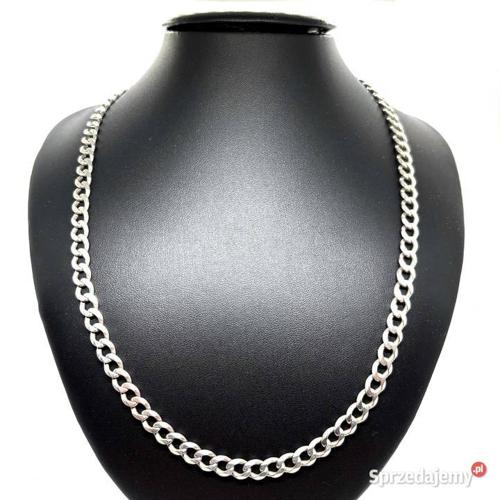 Srebrny Łańcuch Próby 925 3437g Długość 55 Elbląg