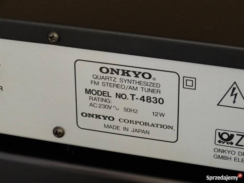 Tuner radiowy Onkyo T4830 śliczny i Jasło