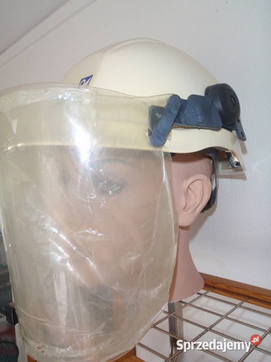 Helm kask ochronny z przylbica Kraków