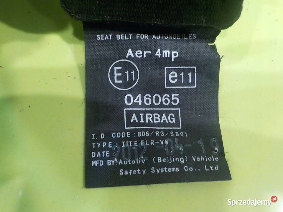 HYUNDAI ix20 13r 5D pas bezpieczenstwa lewy Suków