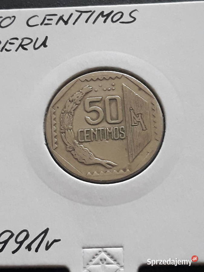 50 Centimos Peru 1991 r Konin