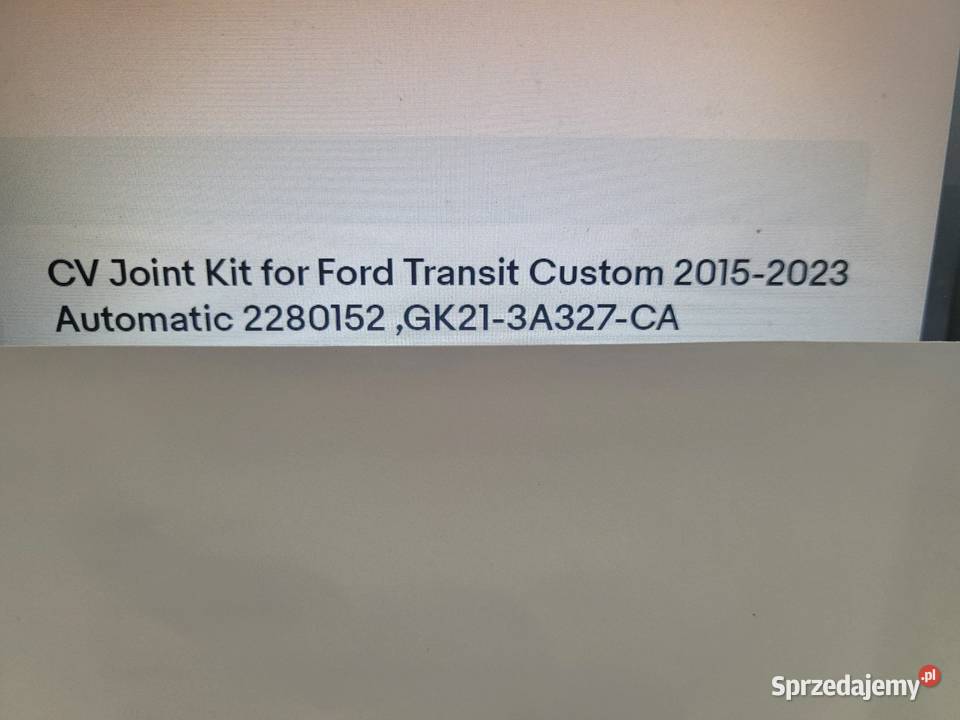 ANTRIEBSWELLENGELENK FR FORD TRANSIT AUTOMATIC Radom sprzedam