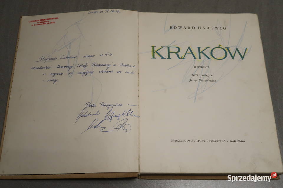 Edward Hartwig KRAKÓW Poradniki, albumy i reportaże Siedlce