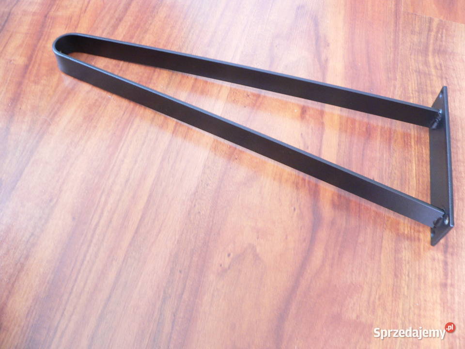 Metalowa noga z płaskownika Hairpin 17cm Słomniki sprzedam
