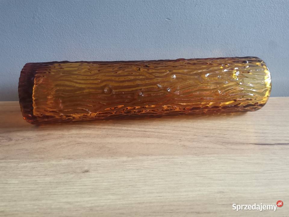 Stary bursztynowy wazon Pieniek projekt Vaclav Katowice