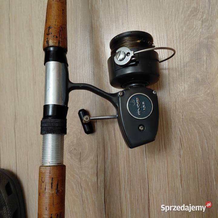 Wędka vintage Sportex i kołowrotek Ryobi 155 Wędkarstwo Gostynin