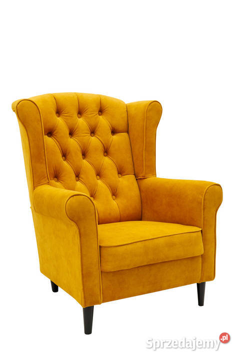 Fotel Glamour Złoty podkarpackie Rzeszów