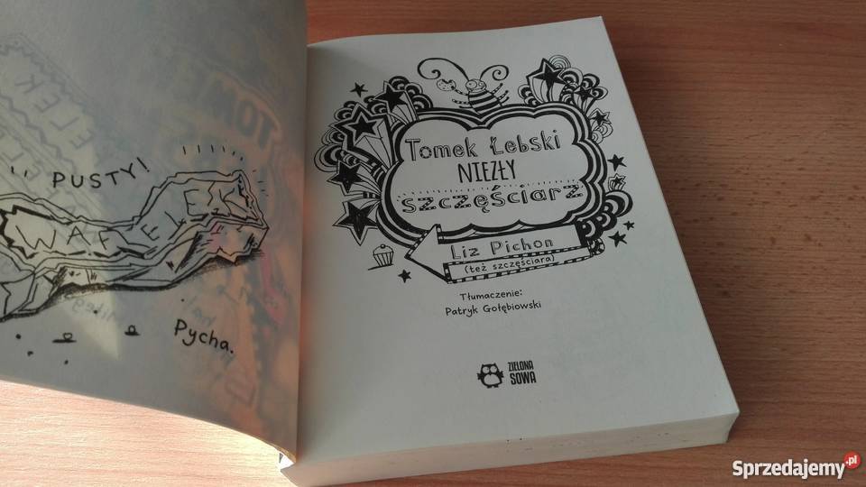 Tomek Łebski Tom 7 Niezły szczęściarz Liz Pichon Gdańsk