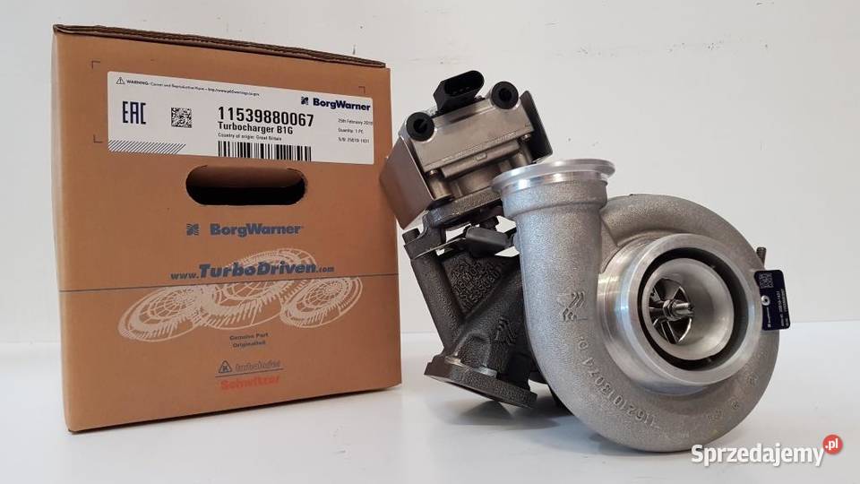 Nowa turbosprężarka BorgWarner KKK 11539880067 Siedlce