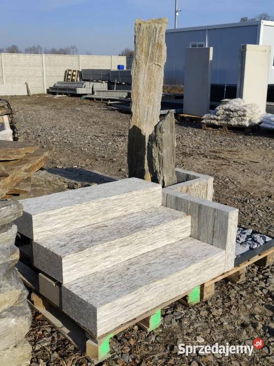 Palisada kamienna Gnejs 10 x 10 x 40