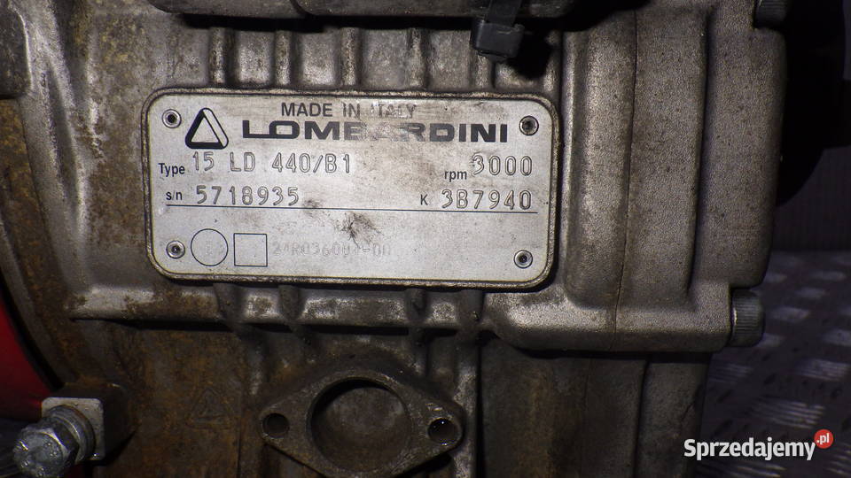 DuzySilnik Diesel Wloski Lombardini 15 Ld Dębica