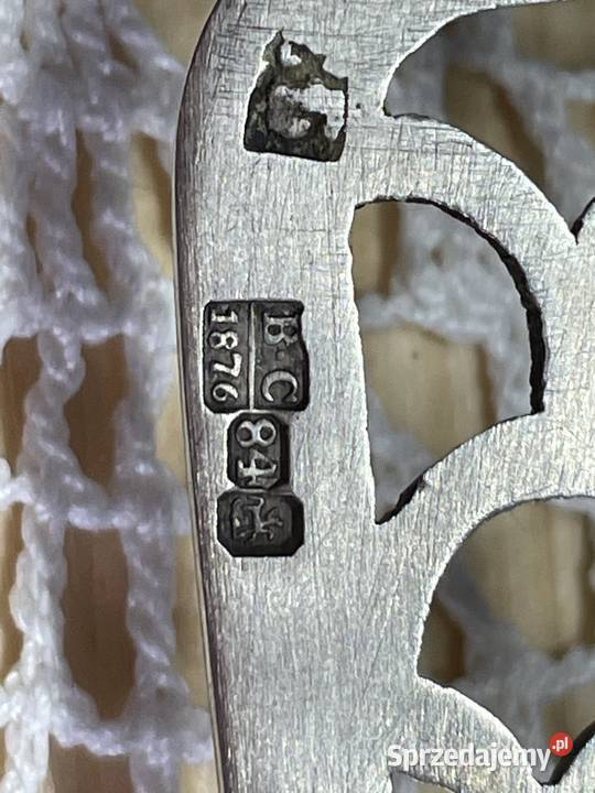 Srebro lopatka do ryb Carska Rosja Proba 84 875 Jelenia Góra sprzedam