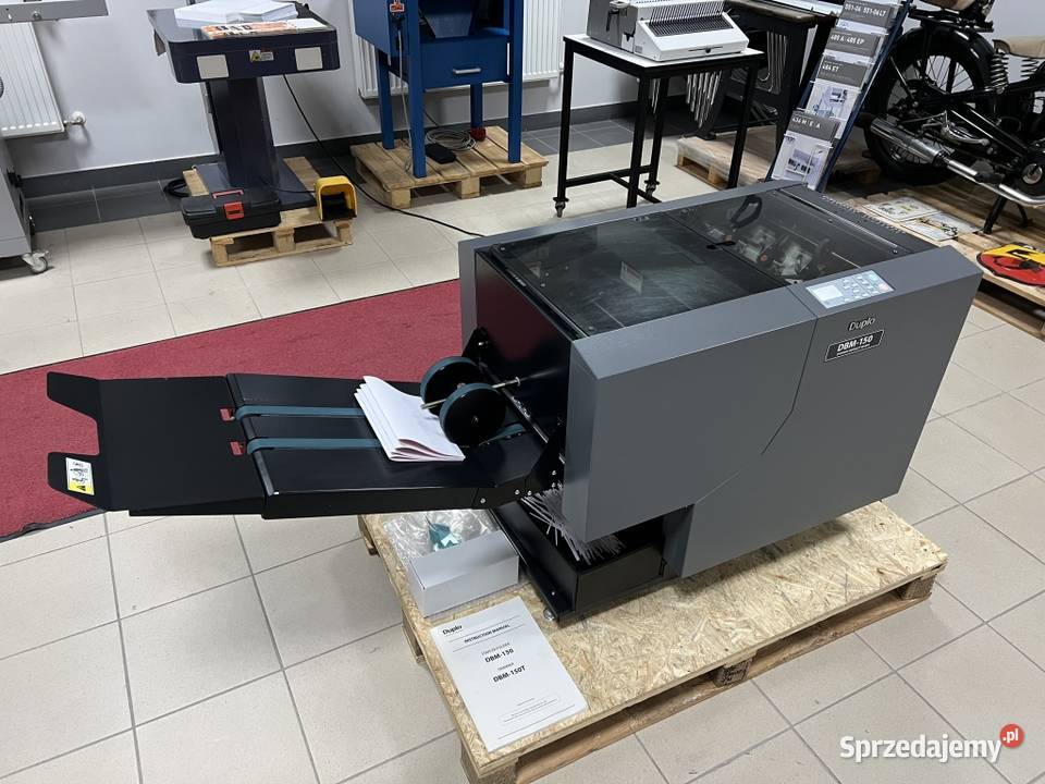 Broszurownica Duplo DBM 150 z trymerem Radom