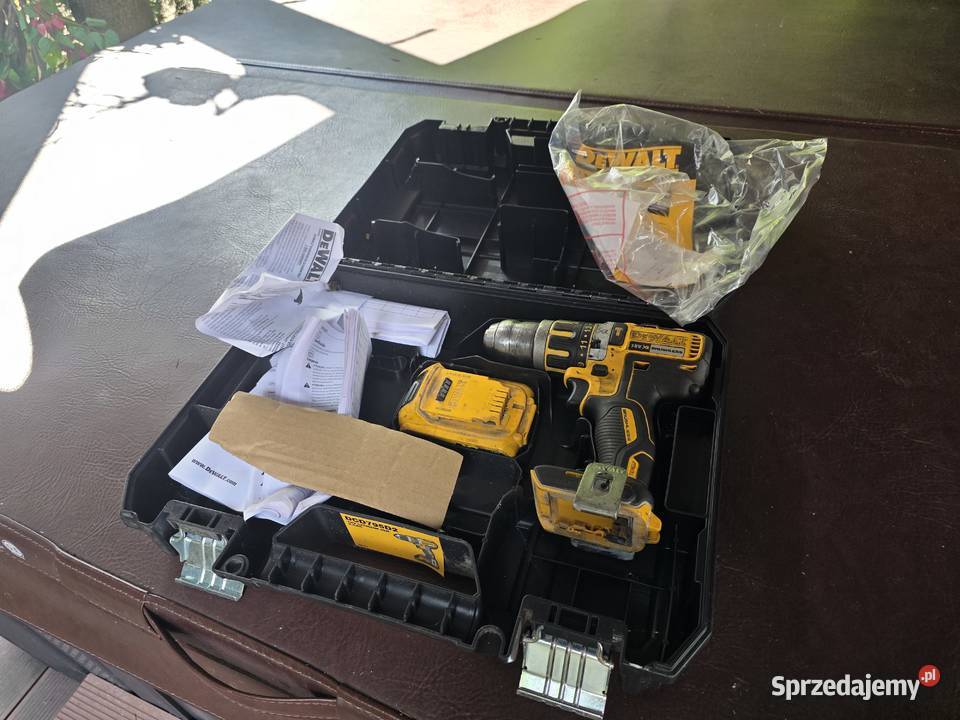 wkretarka DeWalt udarowa xr baterja walizka