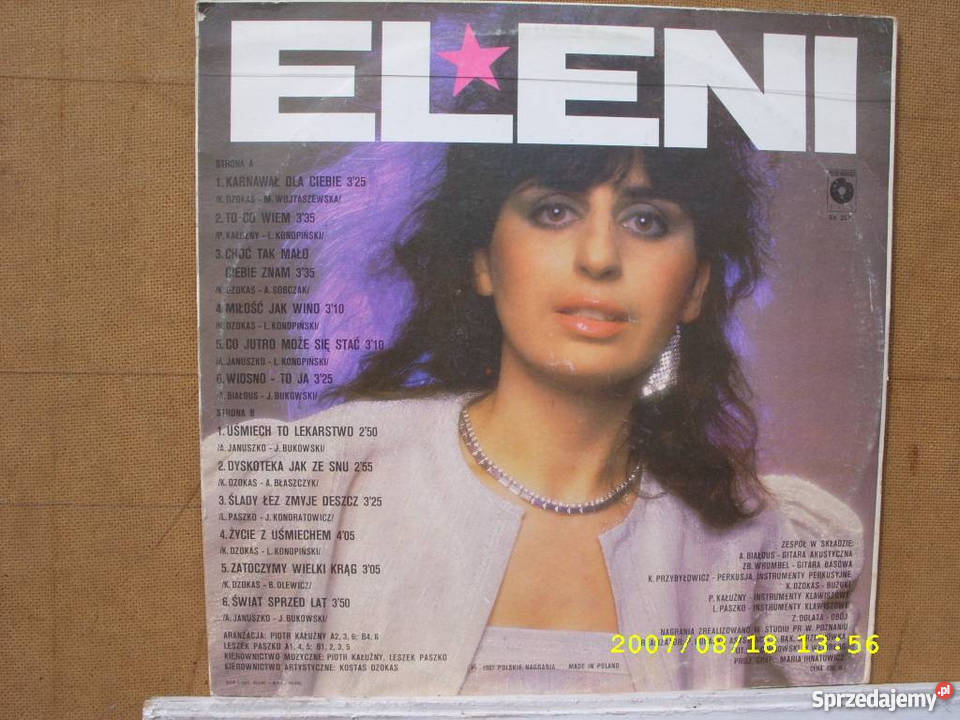 Pop ELENI 3 plyty LP Wołów sprzedam