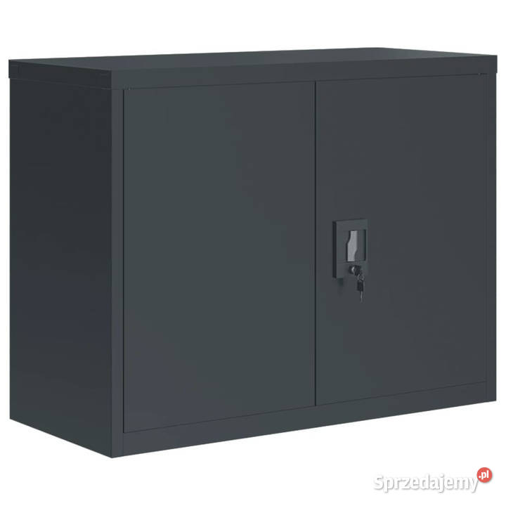 Szafka na dokumenty antracytowa 90x40x70 stalowa Warszawa sprzedam