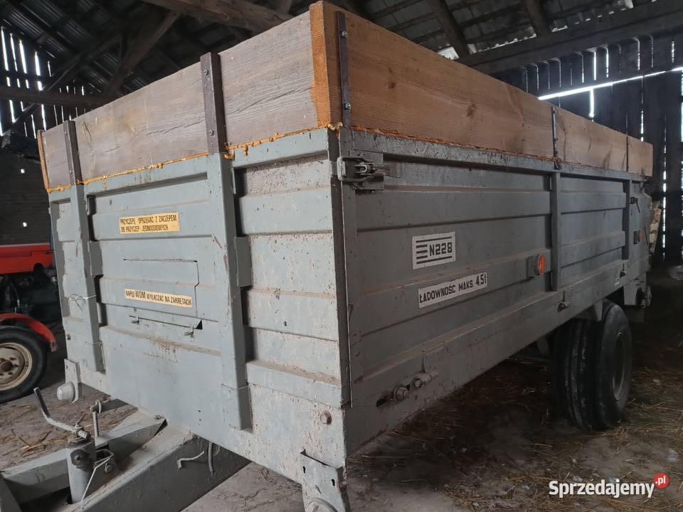 Rozrzutnik obornika Warfama N228 45t Sosnówka