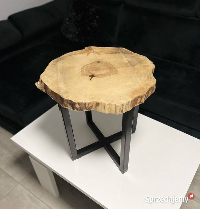 Stolik drewniany w stylu industrialnymloftowym Radom