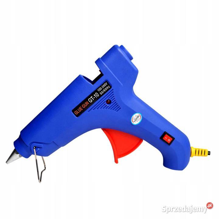 Pistolet do Klejenia na Gorąco 100W Zestaw z 10 Ludźmierz