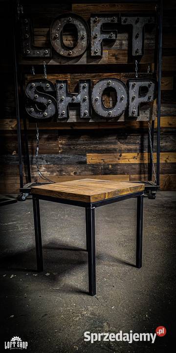 Taboret industrialny krzesło LOFT WORKER 45cm Wrocław