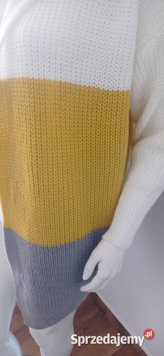 Kardigan sweter damski z kapturem Poznań