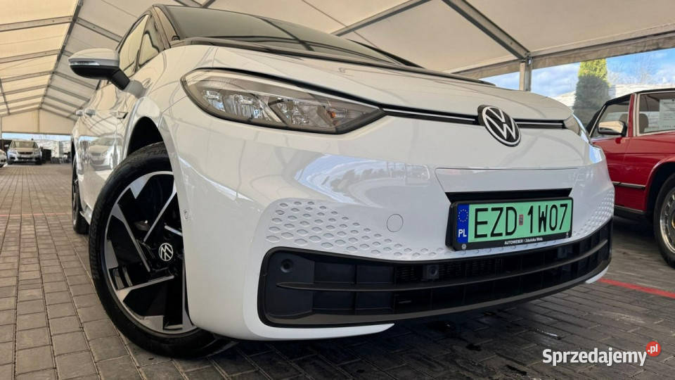 Volkswagen ID3 Salon Polska Automat 204 klimatyzacja Zduńska Wola sprzedam
