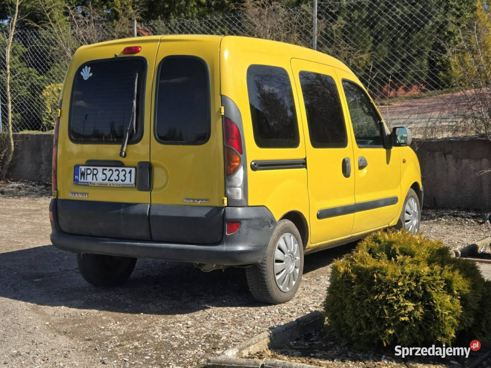 Renault Kangoo 14 benzyna56Salon Polska1 właść I Rok produkcji 1999 warmińsko-mazurskie Kętrzyn
