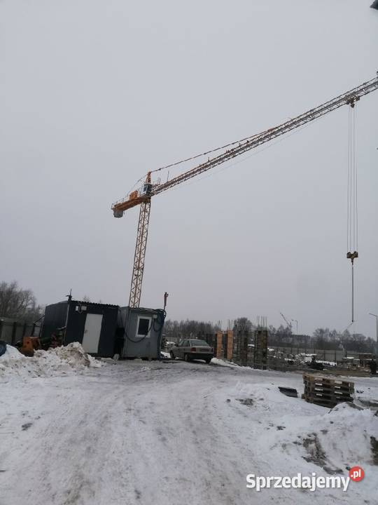 Wynajem żurawi wieżowych dźwig budowlany Pułtusk współpraca