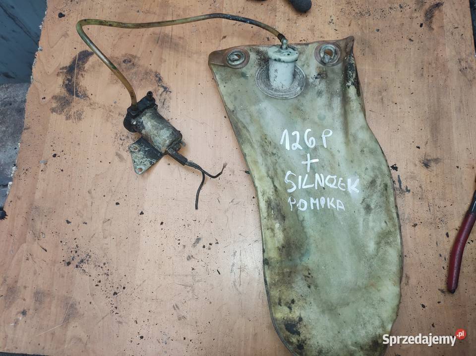 fiat 126p maluch zbiorniczek spryskiwaczy pompka osobowe Kielce