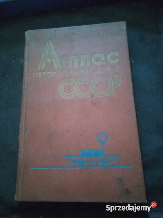 Atlas dróg ZSRR twarda Warszawa