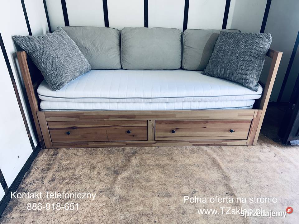IKEA HEMNES Lite drzewo Łóżko Leżanka z 2 Rybnik sprzedam