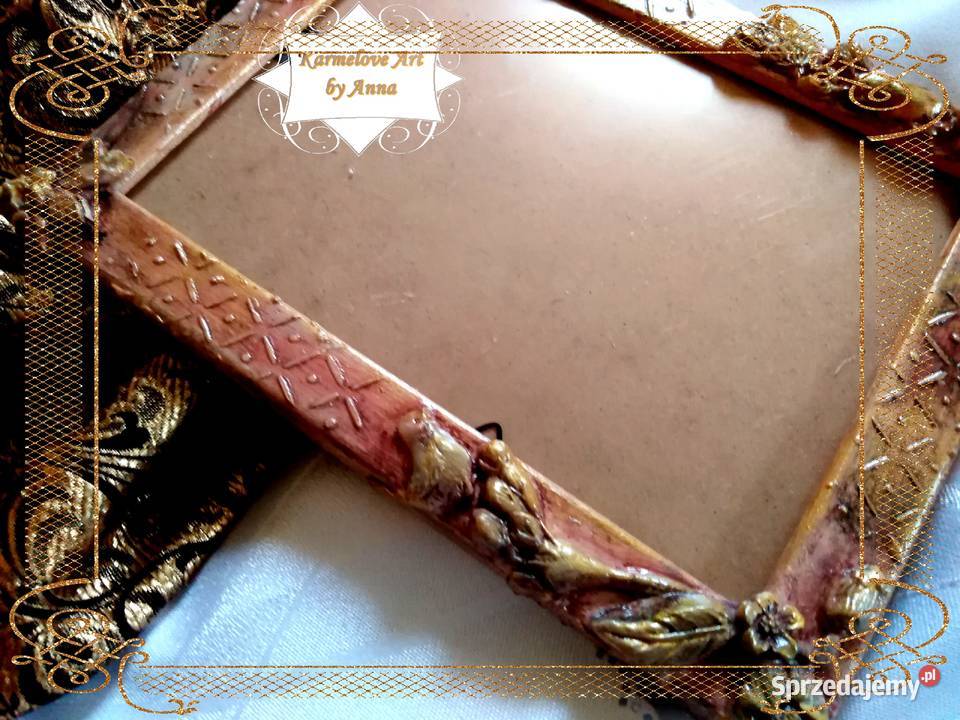 Ramki do zdjęć rękodzieło ornamenty wystrój Warszawa