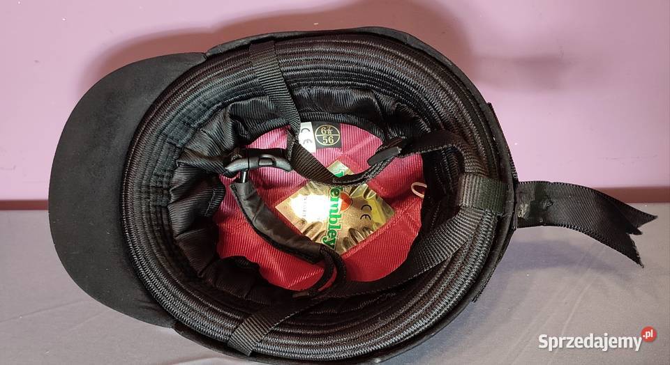 Kask jeździecki Wembley rozmiar 56 certyfikowany Pozostałe Jasień