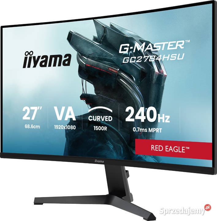Monitor iiyama GMASTER Red Eagle odbiór osobisty Ełk