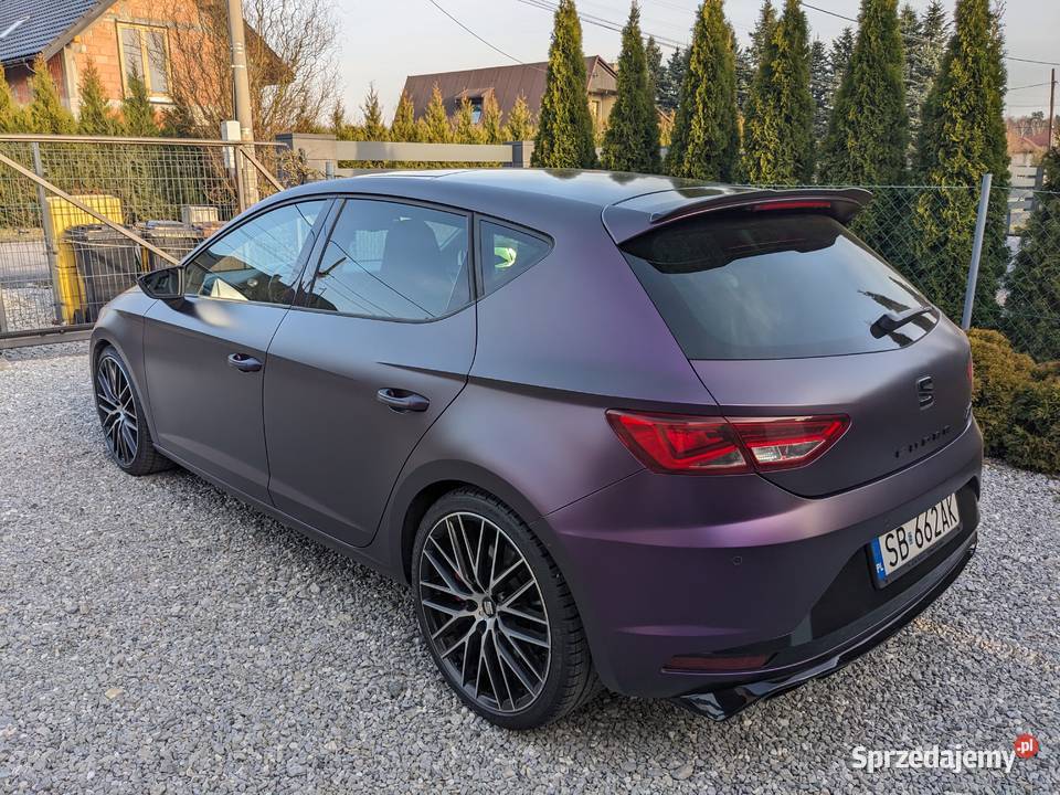 Seat Leon Cupra salon kubły serwisowany faktury Jastrzębie-Zdrój