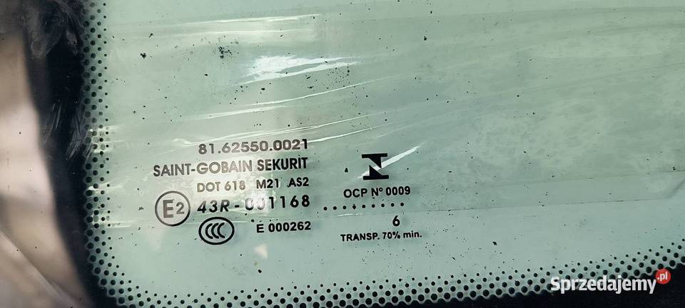 SZYBA LEWY TYŁ MAN TGX 18440 Lipno