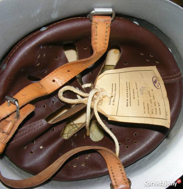 Hełm strażacki nie używany z kartką podkarpackie Krosno