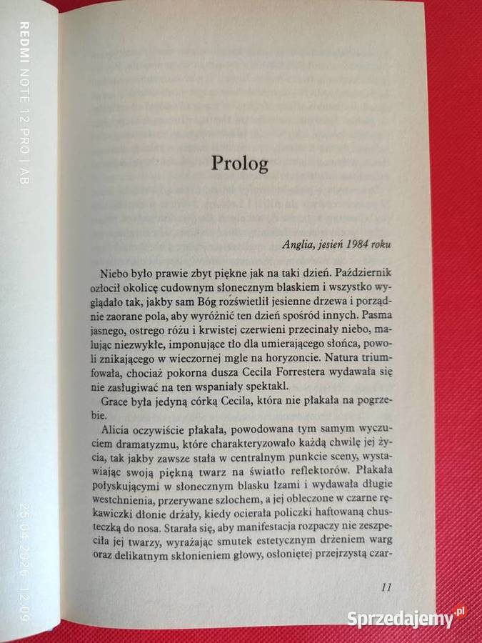Sonata o niezapominajce Santa Montefiore powieść Antykwariat Antykwariat Katowice sprzedam