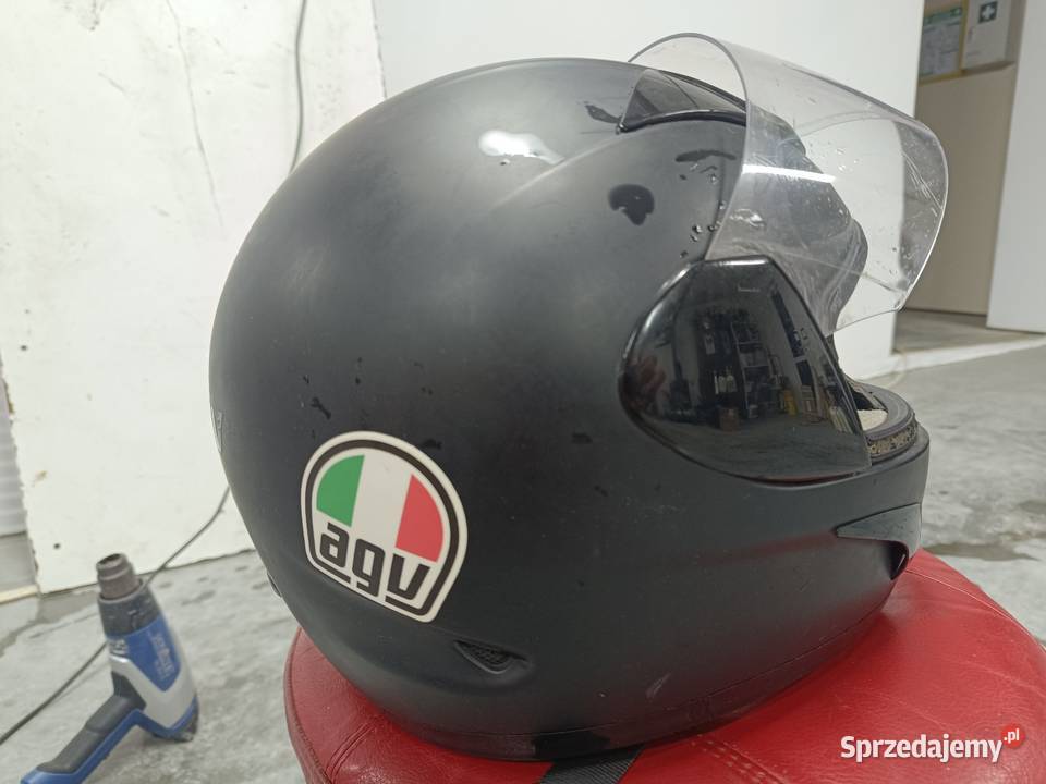 Kask AGV GP1 rozmiar XL 6162 Czarny na dużą Kaski Biłgoraj