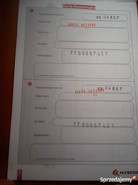 Sprzedam Rower Kross Hexagon V2 17 Lechlin