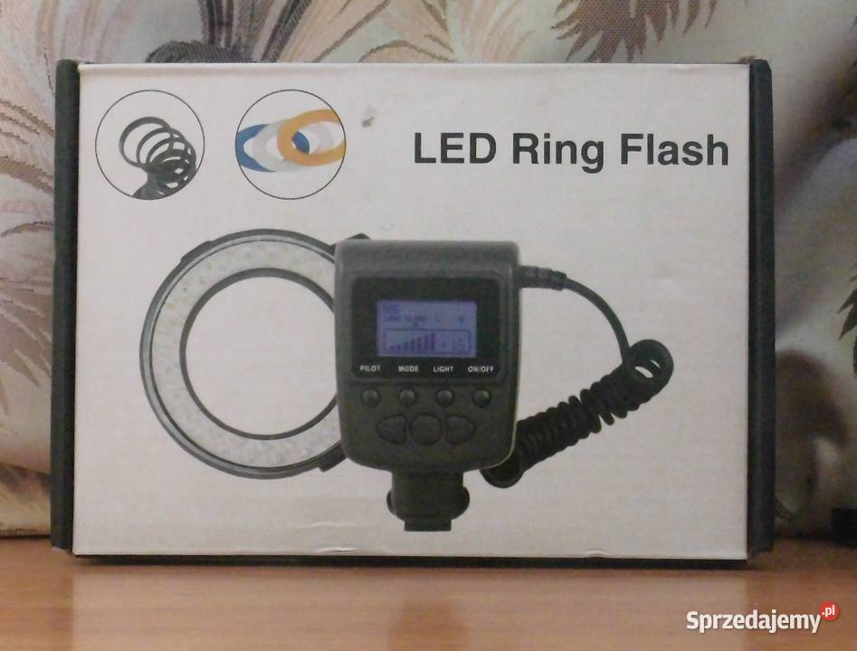 Lampa pierścieniowa RF550D Canon Nikon Olympus 9 Warszawa