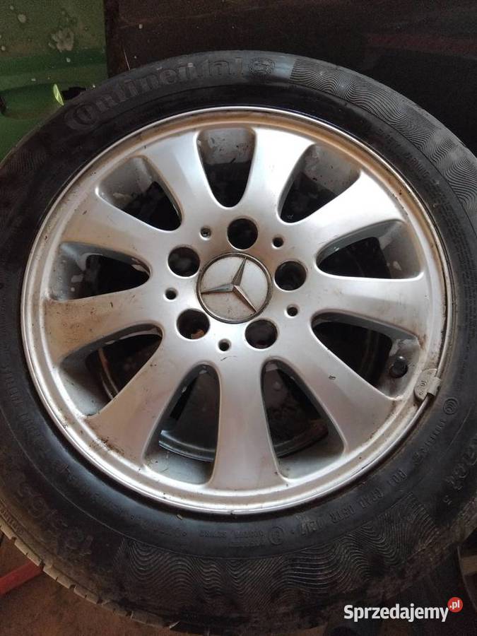 Komplet felg aluminiowych Mercedes dolnośląskie Bolesławiec sprzedam