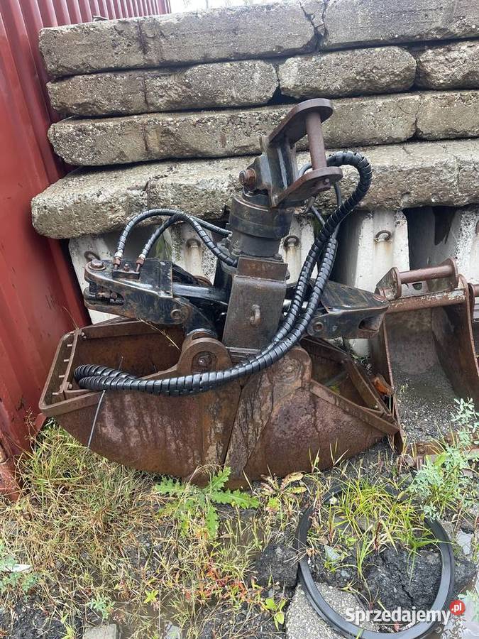 Łyżka chwytakowa czerpakowa Mecalac rotator