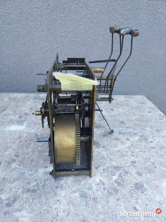 M060 Mechanizm starego zegara ściennego cztery pomorskie sprzedam