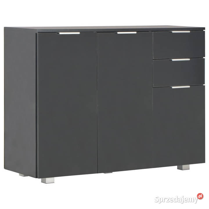 Szafka na wysoki połysk czarna 107x35x805 Warszawa sprzedam