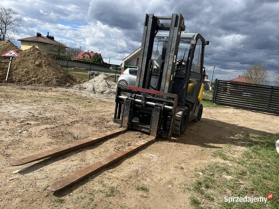 Wózek widłowy 5 ton udźwig maszt triplex Okazja Wierzbna