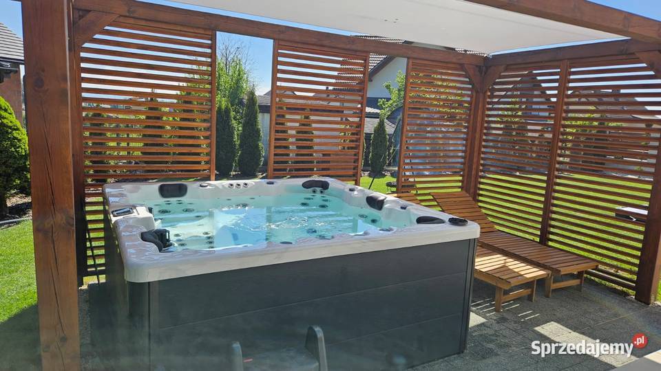 Jacuzzi ogrodowe wanna z hydromasażem SPA 6 os Tychy
