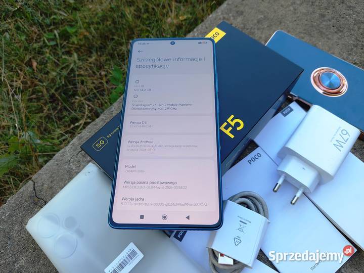 Telefon Poco F5 Piękny stan Komplet menu Bez Niegowonice