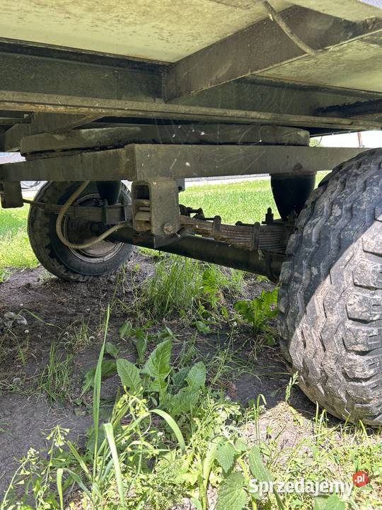 Przyczepa platformowa wóz transportowy Makomazy